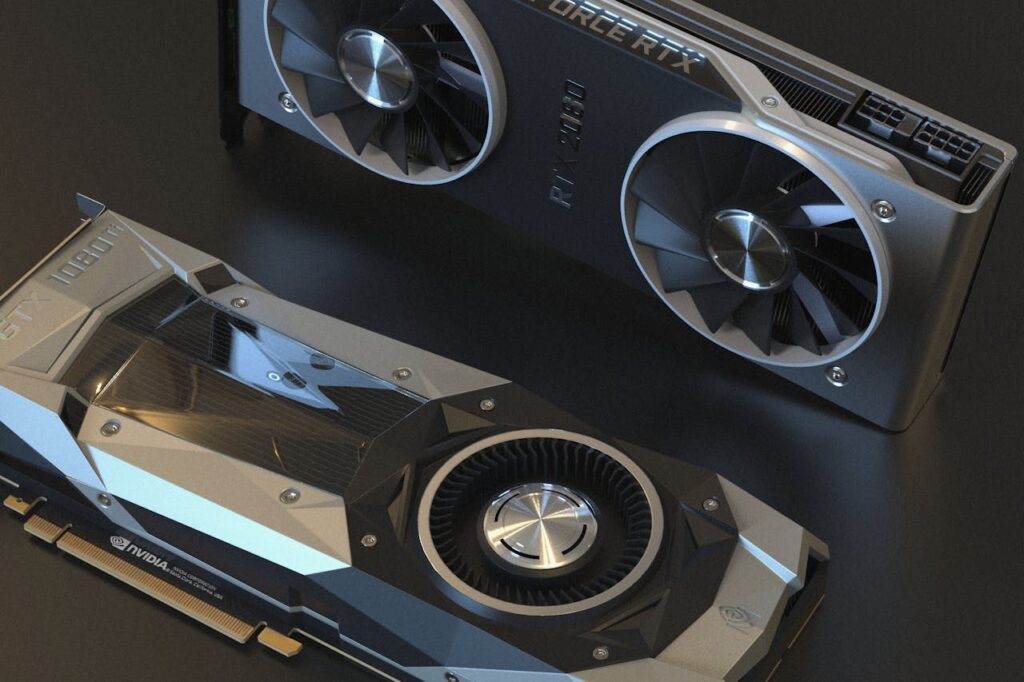 The Nvidia GeForce RTX 3050 is the best budget Nvidia GPU for 1080p gaming, providing reliable performance with ray tracing support at a lower cost.